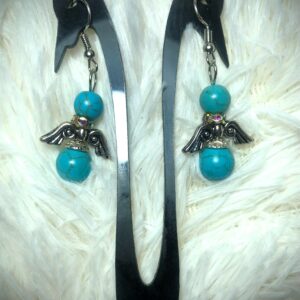 boucles oreille turquoise