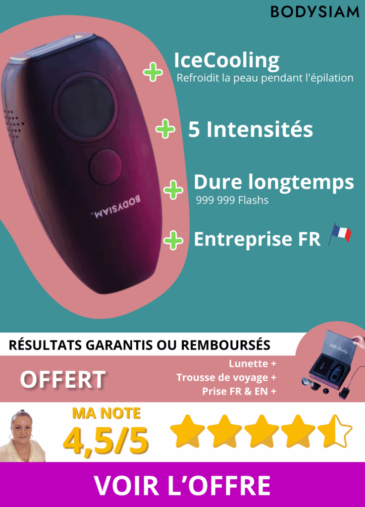 Bodysiam Elite - L'Allié Idéal pour une Épilation Abordable
