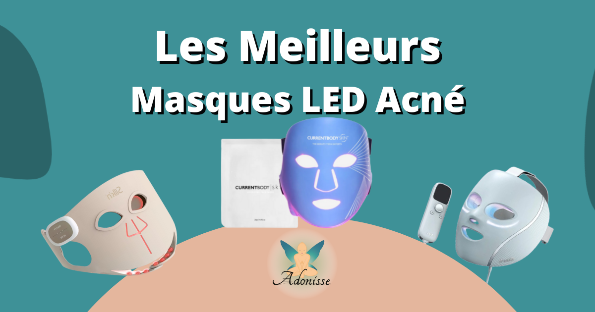 Les 3 meilleurs masques LED pour traiter l'acné